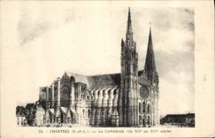 CPA Chartres La Cathedrale 