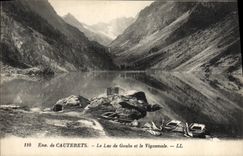 CPA Cauterets Le Lac de Gaube et le Vignemale