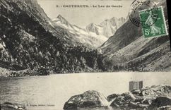 CPA Cauterets Le Lac de Gaube 