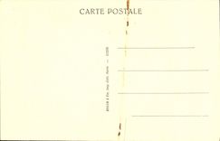 VINTAGE POSTCARD Museum Of Louvre Paris Beato Angelico the crowning of the virgin