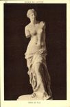 VINTAGE POSTCARD Museum Of the Louvre Paris Come from Milo