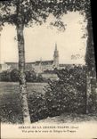 CPA Abbaye De La Grande Trappe Vue Prise de la route de Soligny la Trappe