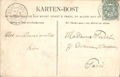 VINTAGE POSTCARD Quimper the Cathedral Dimensions Northern