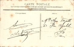 VINTAGE POSTCARD Amiens Park of Hotoie