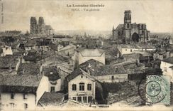 VINTAGE POSTCARD Toul View