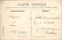 VINTAGE POSTCARD Dieppe Panorama taken of Jacques Saint