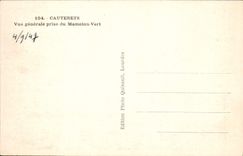 CPA Cauterets Vue Generale Prise du Mamelon Vert