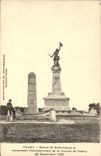VINTAGE POSTCARD Valmy Rules of Kellermann and Memorial of the Victoire de Valmy Militaria