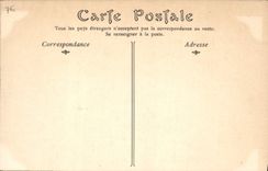 POSTAL Le Havre de la VENDIMIA el embarcadero un día de tormenta