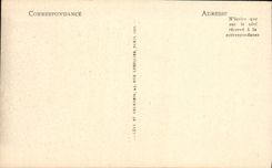 VINTAGE POSTCARD Pointe Of the Strong current the Monk sleeps and the Gnome