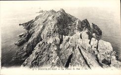 VINTAGE POSTCARD Point Of the Strong current the Point of the Strong current