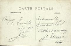 CPA Marseille Panorama prise de Notre Dame de la Garde