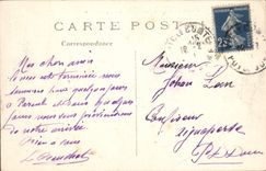 VINTAGE POSTCARD Clermont Ferrand the Pyramid Store of iron