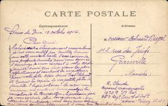 CPA Saint Germain en Laye Le Chateau vu du Parterre