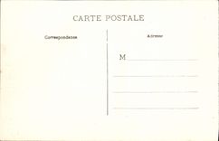 POSTAL Auvergne Clermont-Ferrand de la VENDIMIA la calle Blatin del teatro y en el Pyu inferior de Dome