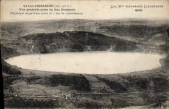 VINTAGE POSTCARD the Lake Issarles View taken of Juice Ramenou