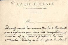 POSTAL Gerbier de la VENDIMIA de la fuente de los anillos de retención del Loire