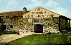 MODERN CARD the Inn of Peyrebeille Seen general Suze Actual position