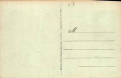 POSTAL de la VENDIMIA el mesón sangriento de Peyrebeilhe