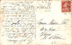 Alrededores de la POSTAL de la VENDIMIA de valles les Bains el puente del arco