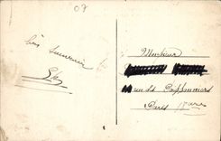 Sitios pintorescos de la POSTAL de la VENDIMIA de la roca curiosa de Ardeche en madera sobre Paiolive