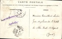 VINTAGE POSTCARD Silvering Church and Slope of the Hermitage