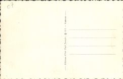 VINTAGE POSTCARD Alboussiere Panoramic View