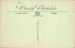 VINTAGE POSTCARD Berck Beach Dunes