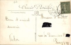 CPA Arras Voute rue Neuve Saint Gery Bombardement du 6 octobre 1914 Militaria 