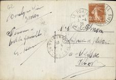 VINTAGE POSTCARD Boulogne On Sea the dam co. Beuve