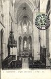 CPA Clermont L'Eglise Saint Samson La nef