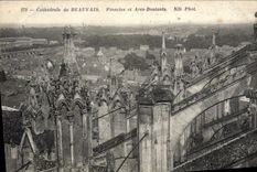 CPA Cathedrale De Beauvais Pinacles Et Arcs Boutants