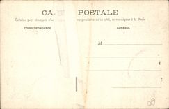 VINTAGE POSTCARD Chaumont in Vexin Church Saint Jean Baptist the Staircase