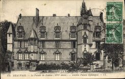 CPA Beauvais Le Palais de Justice Ancien Palais Episcopal