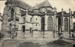 CPA Clermont Abside de l'eglise