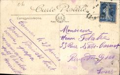 CPA Iles De Lerins Le Debarcadere Bateaux