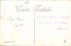 CPA Cannes Les Mouettes Le Casino Municipal et le Mont Chevalier