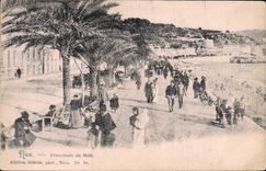 CPA Nice Promenade du Midi