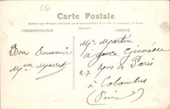 CPA Nice Statue de Massena