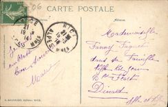 CPA Nice Vue Generale des Nouveaux Jardins La Monument du Centenaire