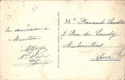 CPA Menton Vue sur Garavan Bateaux