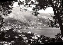 CPM Menton Vue generale vers la frontiere