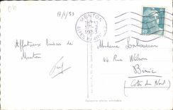 CPM Menton Vue generale vers la frontiere