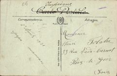 Rocas del cabo de Brown de la POSTAL de la VENDIMIA Sainte de Marquerite