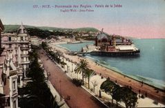 CPA Nice Promenade des Anglais Palais de la Jetee