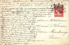 VINTAGE POSTCARD Carte of the Littoral Of Nice has Menton