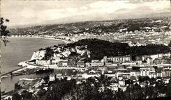 POSTAL MODERNA Niza visión tomada de la cornisa media