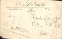 VINTAGE POSTCARD Cannes Seen on the Port and the Mountains of Esterel Sea bathings of fresh water