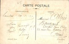 VINTAGE POSTCARD Heavy Edges of the Lake Boat Child