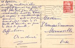 CPA Cauterets Peguere